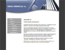 Tablet Screenshot of denachemical.com
